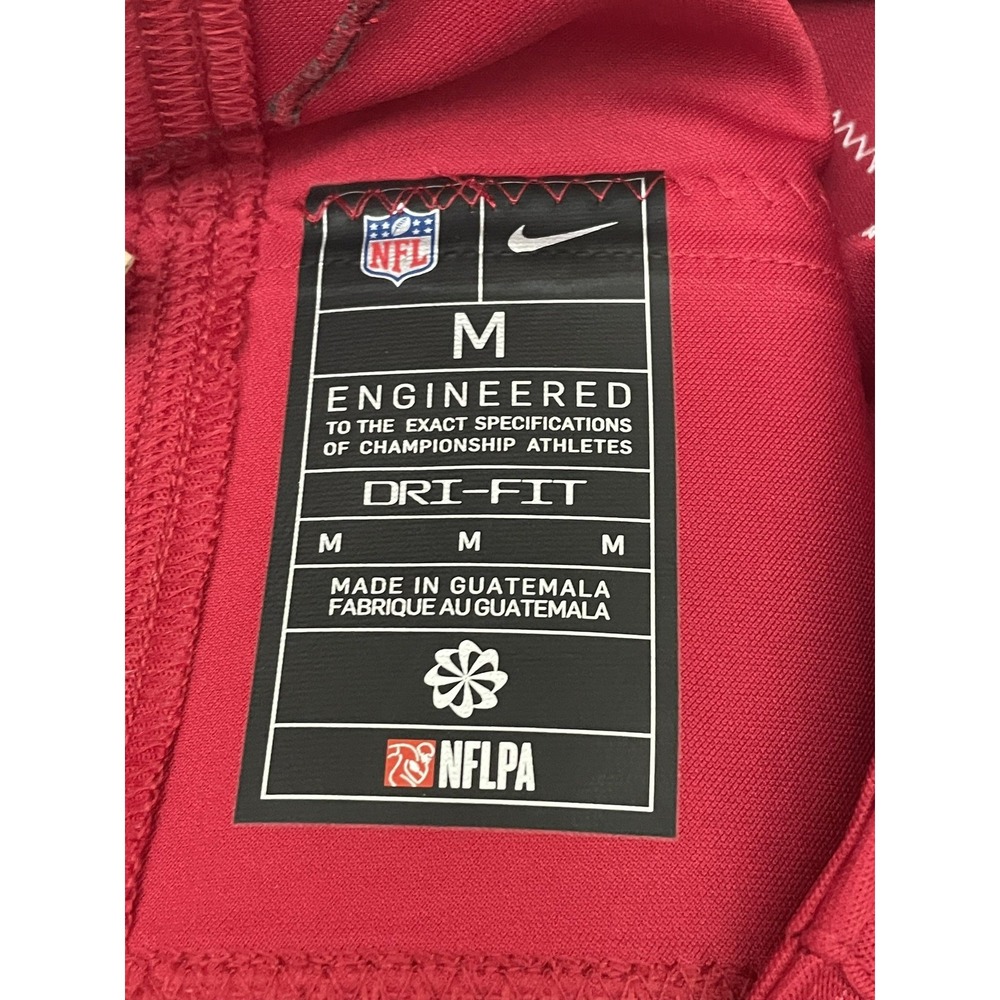 NEW Arizona Cardinals BJ Ojulari Nike Jersey‎ Medium #18 Red Stitched On Field - Picture 11 of 14